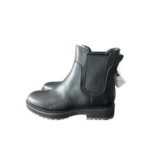 Cole Haan W245231 Size 8 Women's Waterproof Chelsea Boot Black Leather